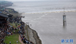 钱塘江大潮视频,壮观潮涌，千年古韵